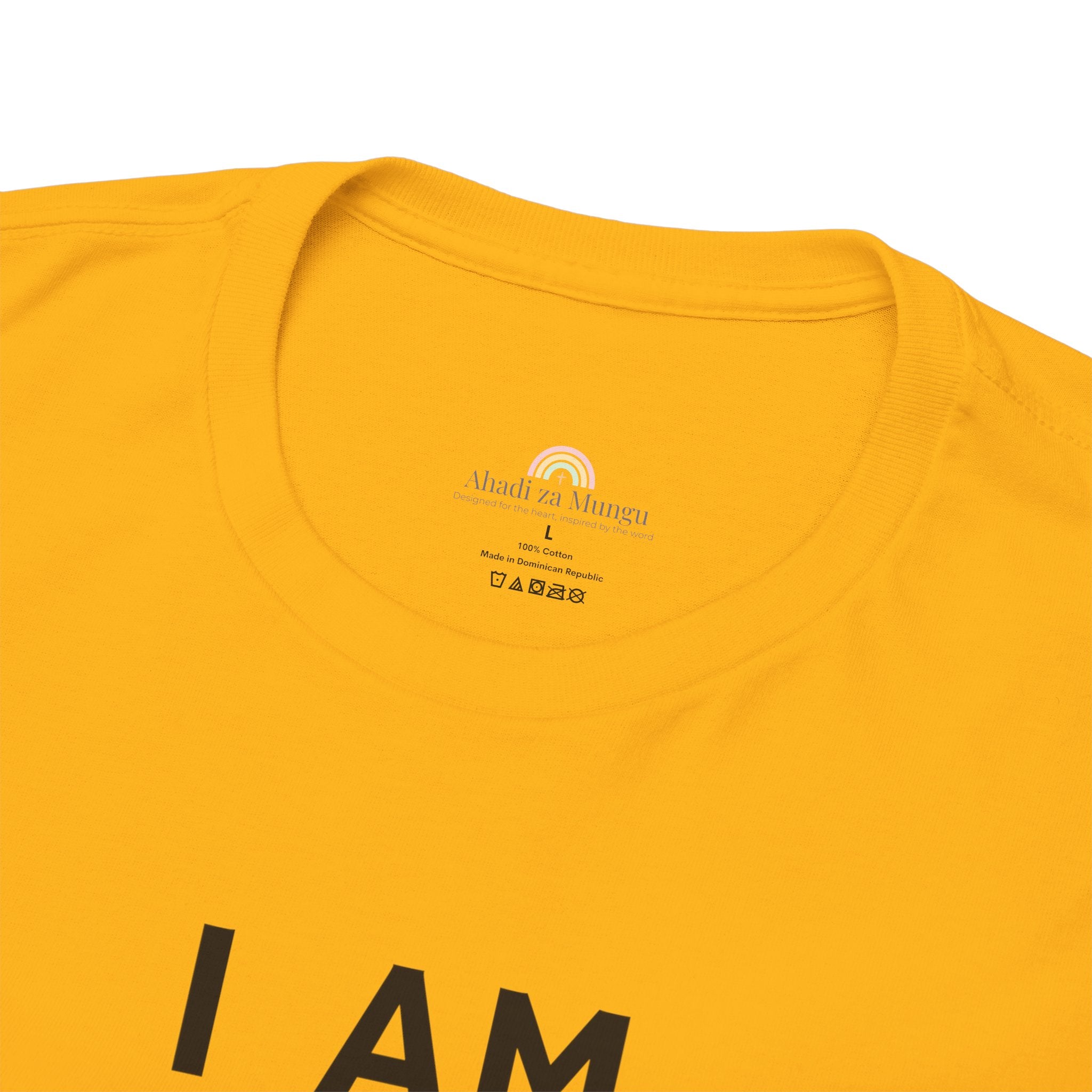 I Am Blessed Christian T-Shirt — Deuteronomy 28:11 Scripture Faith Tee
