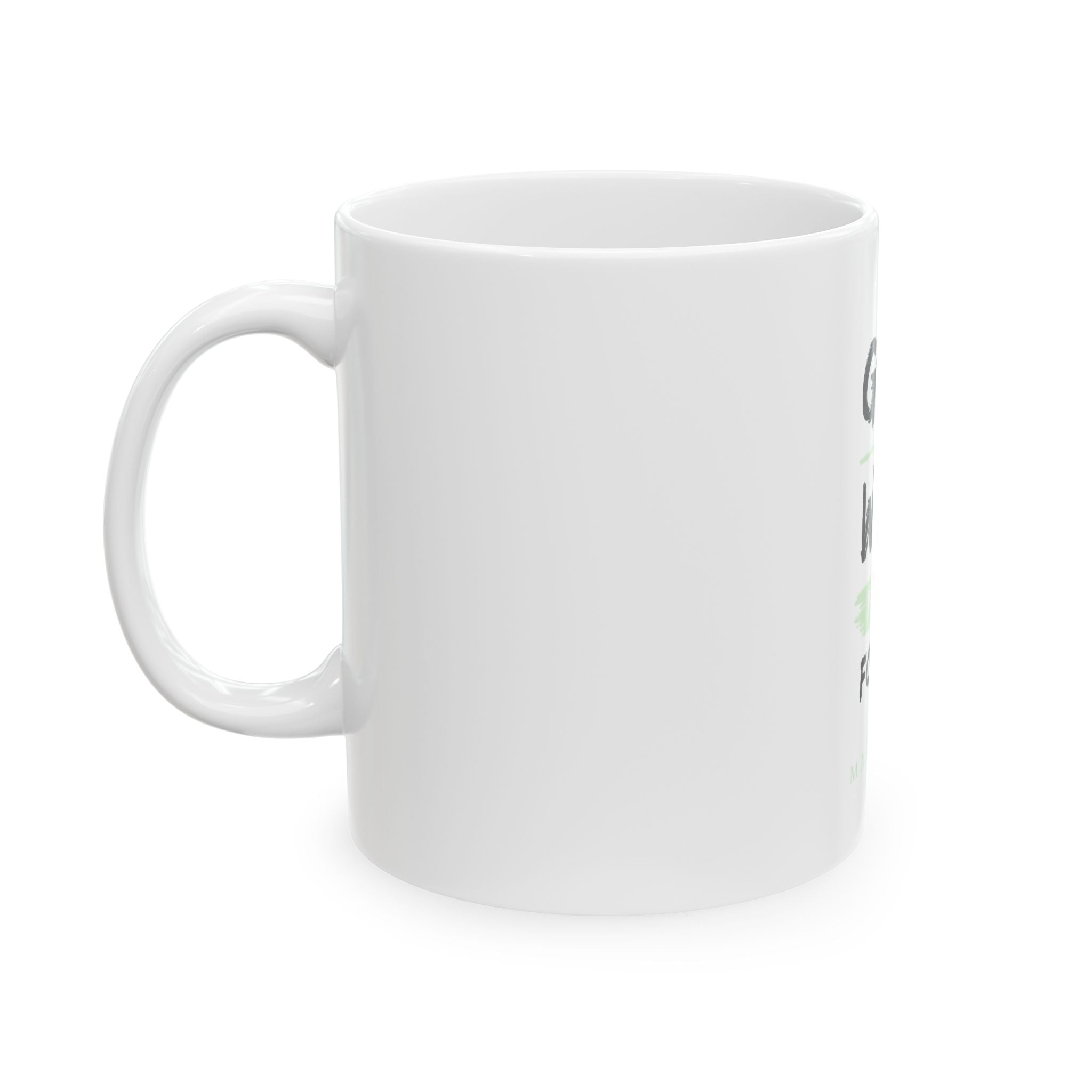 God Will Provide for Me Christian Mug – Mark 11:24 Faith Ceramic Coffee Cup (11oz & 15oz)