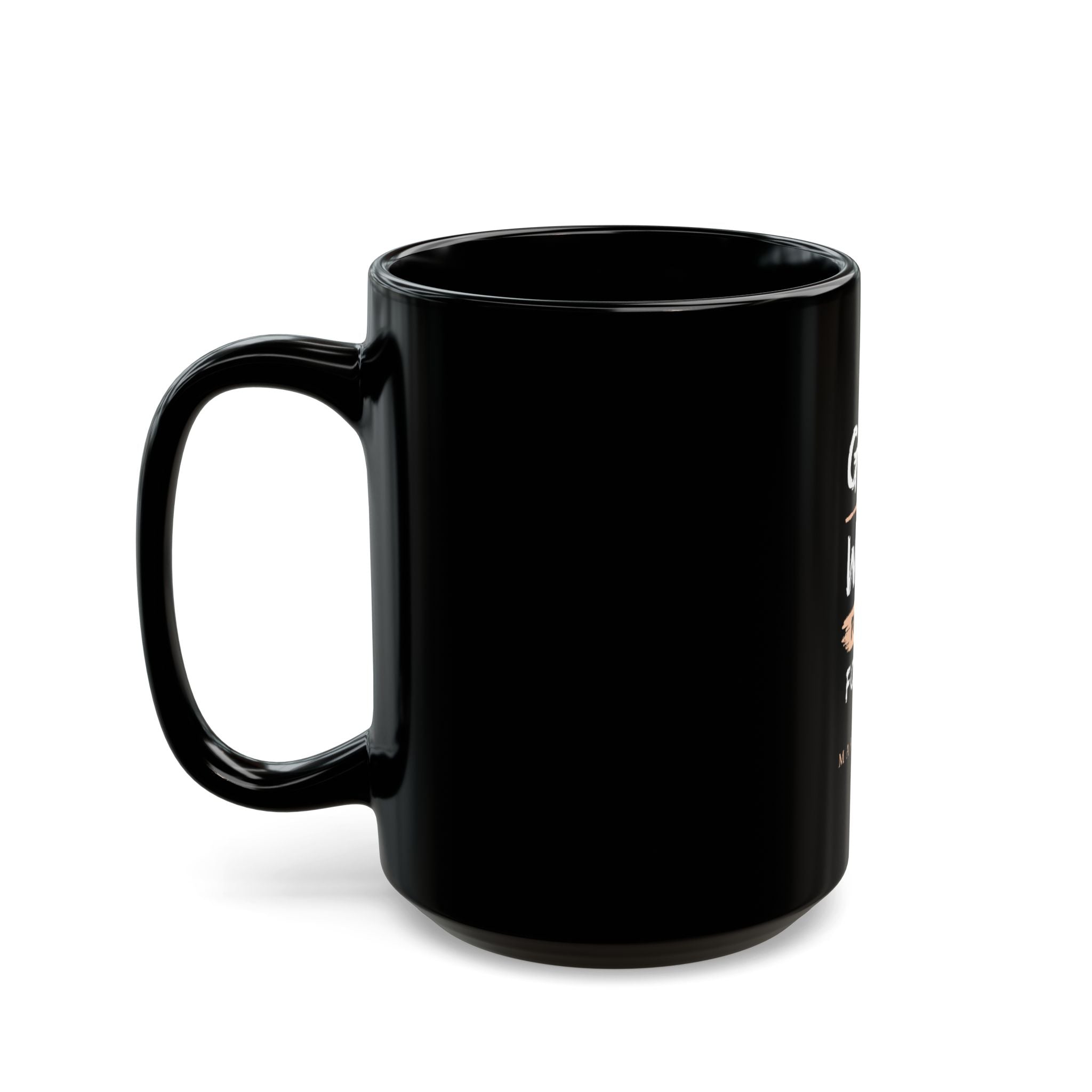 God Will Provide Christian Black Mug – Mark 11:24 Faith Coffee Cup (11oz & 15oz)