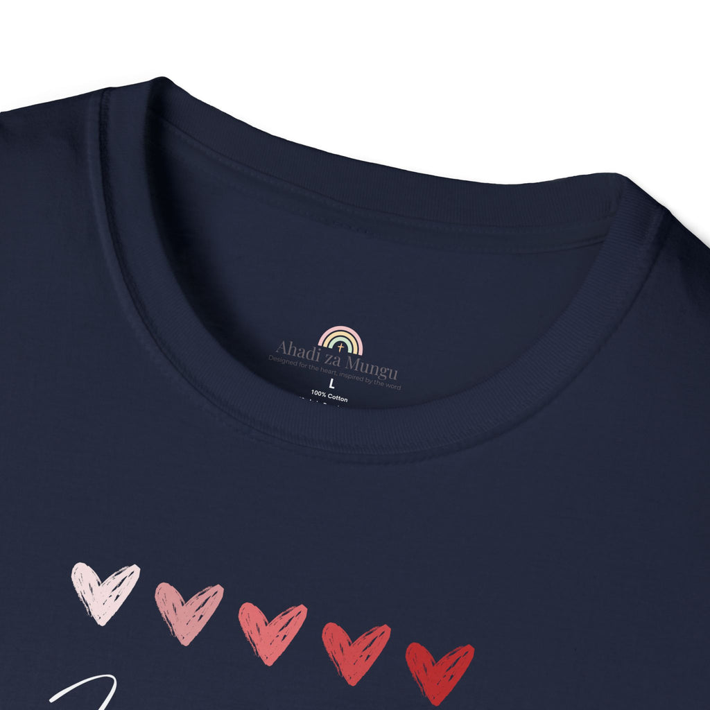 I Am Loved T-Shirt – 1 John 3:1 Christian Scripture Tee | Faith-Based Inspirational Shirt
