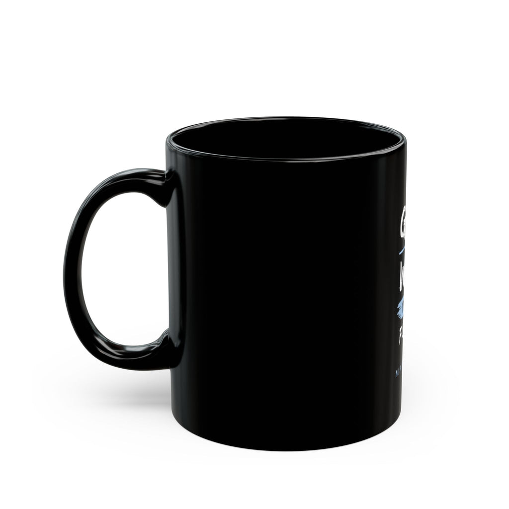 God Will Provide Christian Black Mug – Mark 11:24 Faith Coffee Cup (11oz & 15oz)