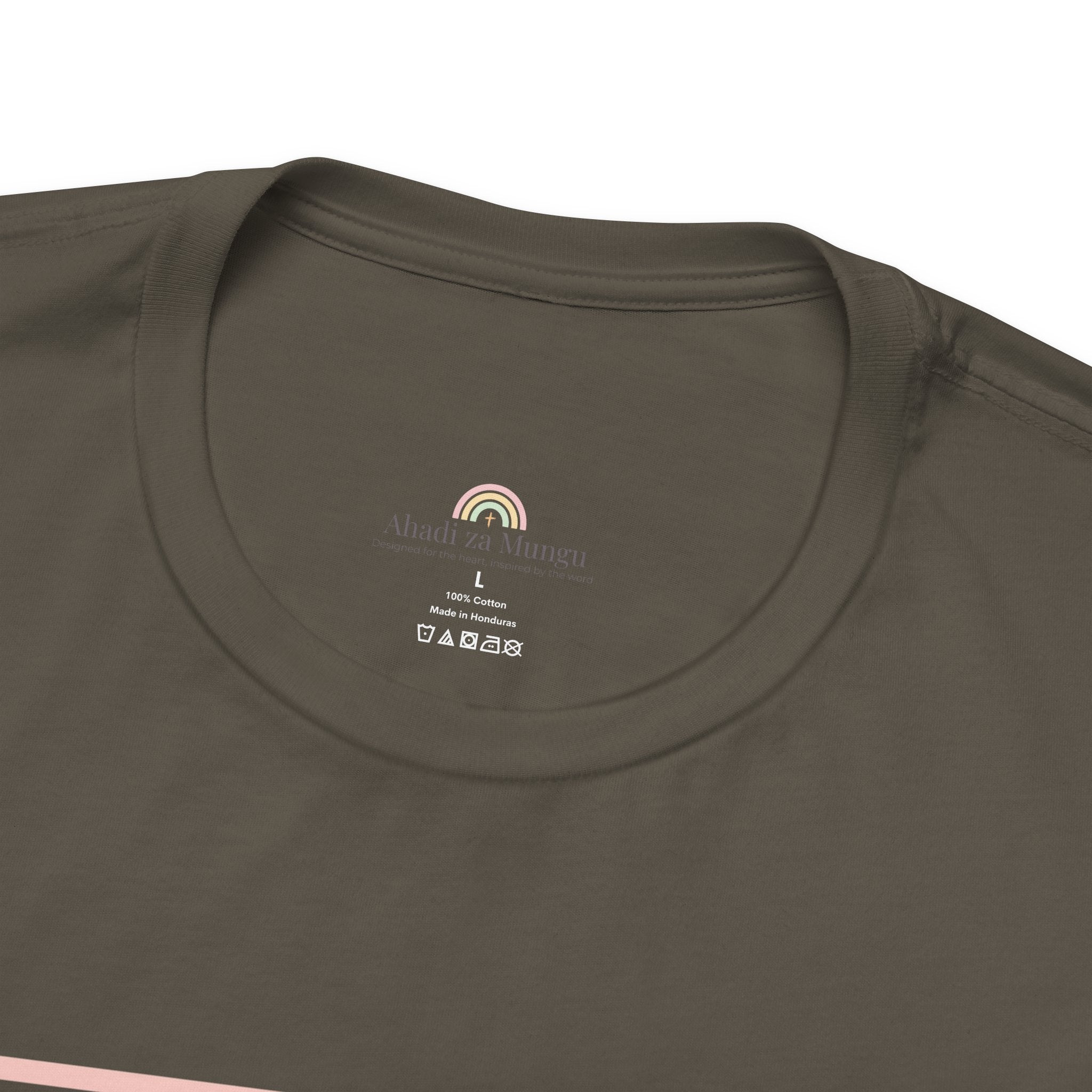 Favoured Christian T-Shirt – Proverbs 3:4 Scripture Tee | Faith-Based Unisex Shirt
