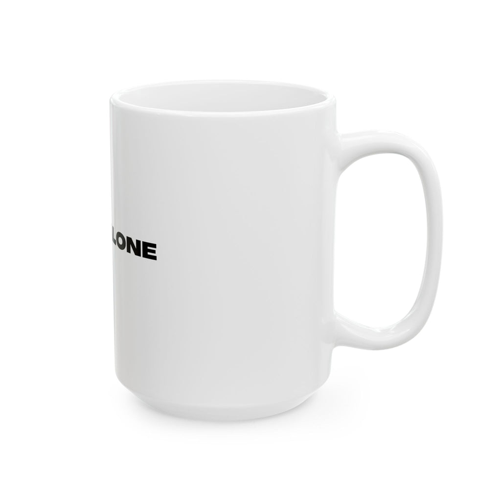 I Am Not Alone Mug – Isaiah 43:2 Christian Scripture Ceramic Coffee Cup | Faith-Inspired Mug (11oz / 15oz)