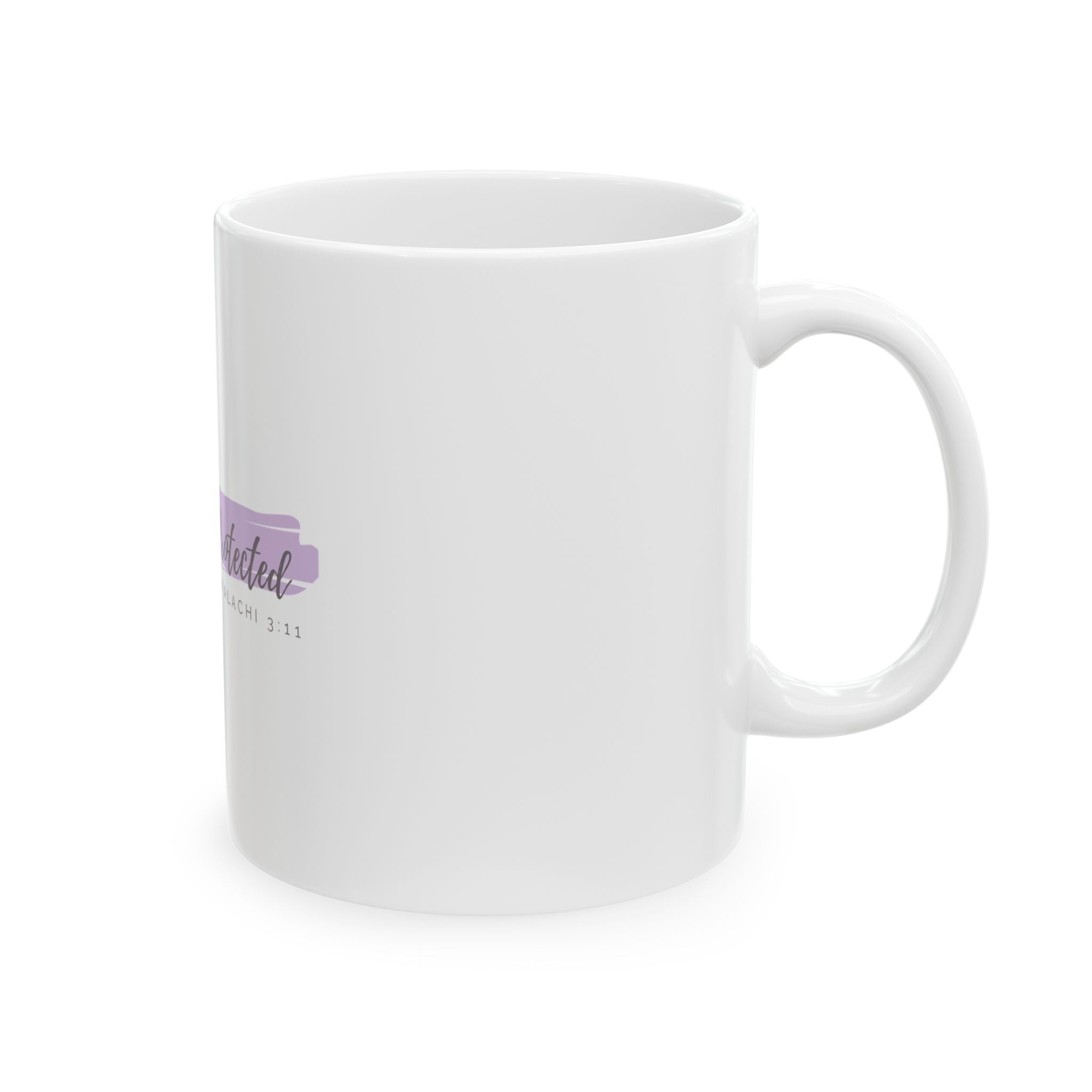 Covered & Protected Malachi 3:11 Ceramic Mug—Faith & Comfort for Everyday Moments