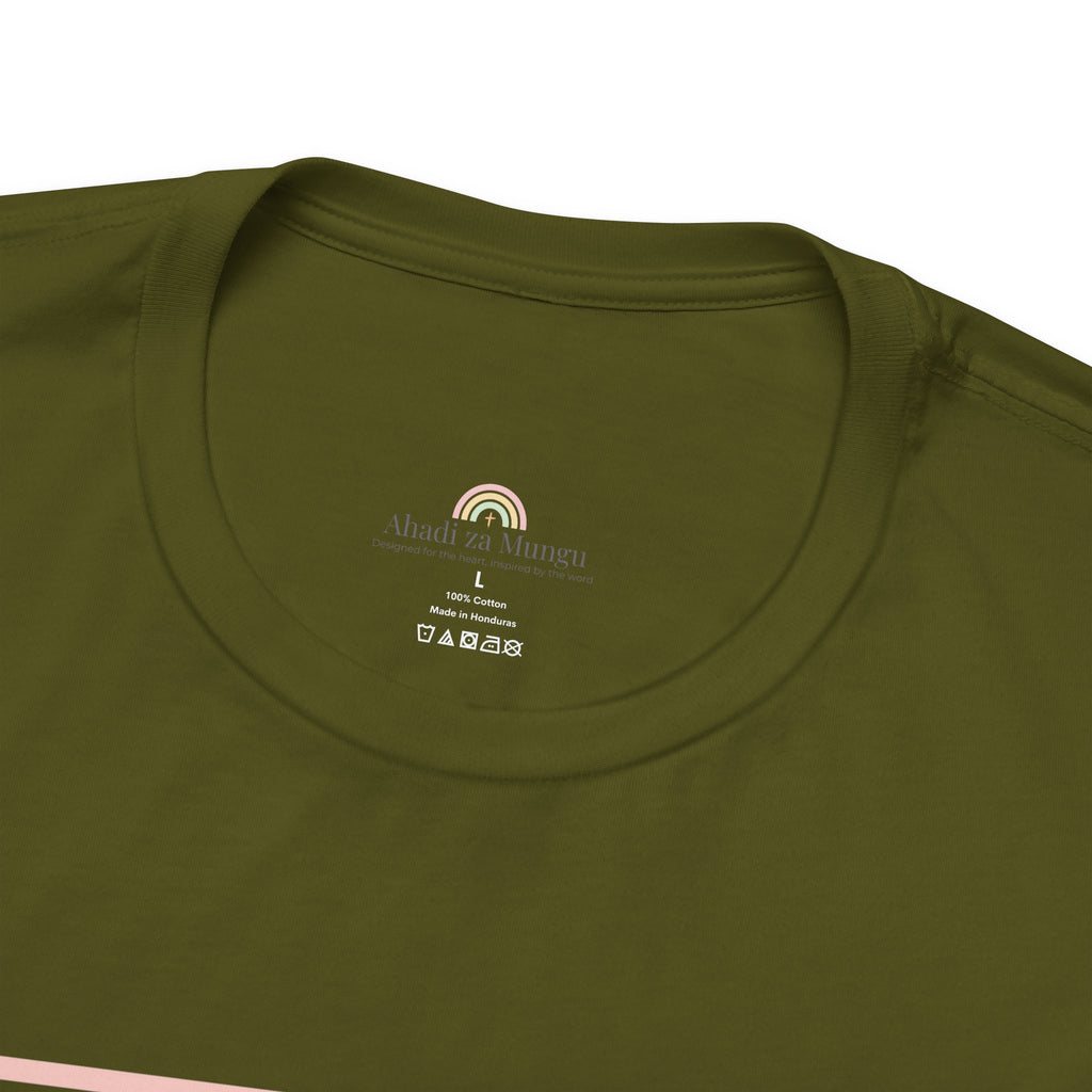 Favoured Christian T-Shirt – Proverbs 3:4 Scripture Tee | Faith-Based Unisex Shirt