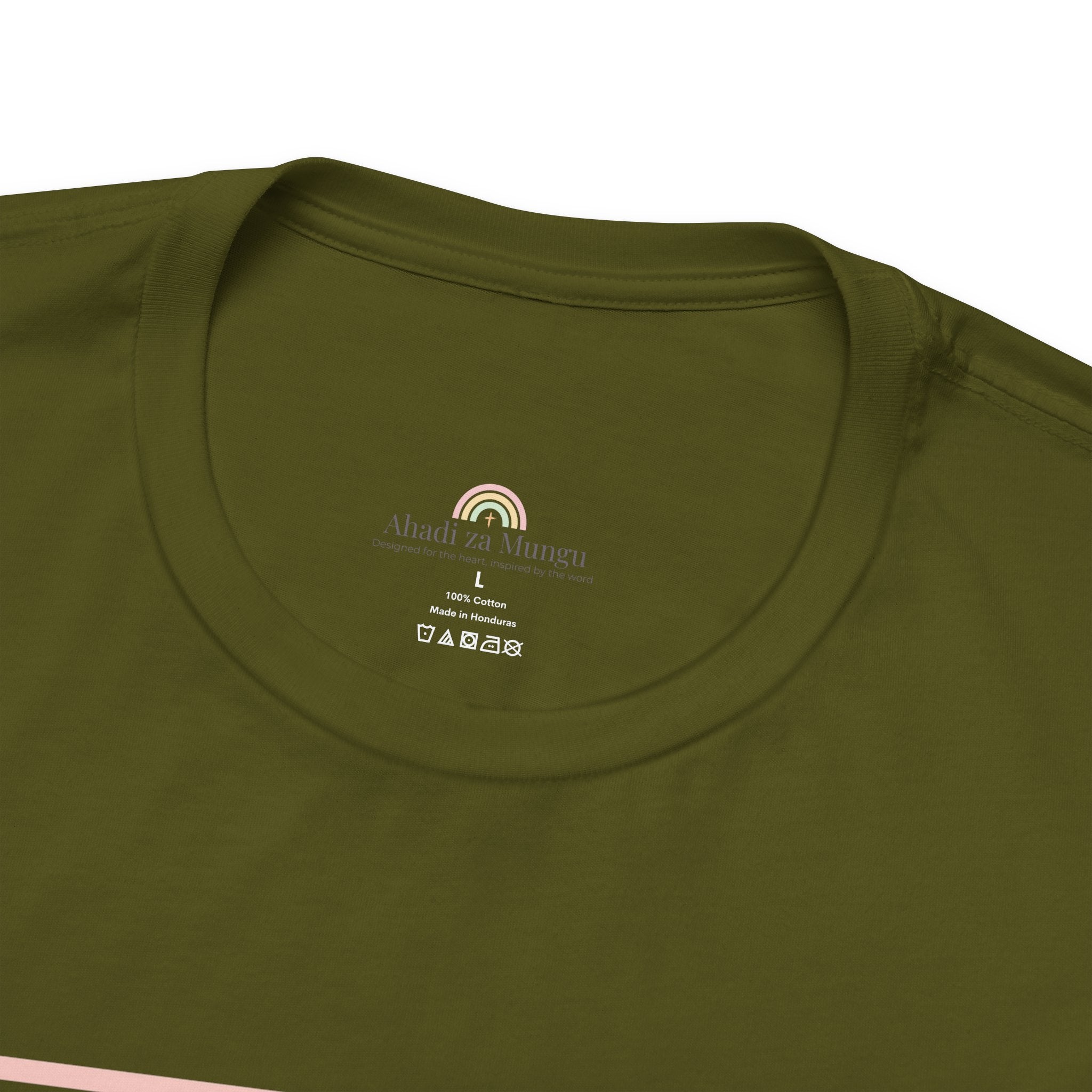 Favoured Christian T-Shirt – Proverbs 3:4 Scripture Tee | Faith-Based Unisex Shirt