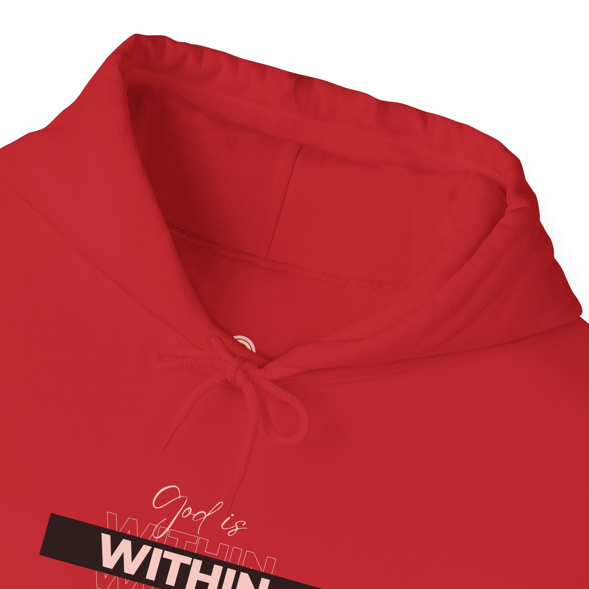 God Is Within Her Hoodie — Psalm 46:5 Christian Hoodie for Women | Inspirational Faith-Based Unisex Pullover