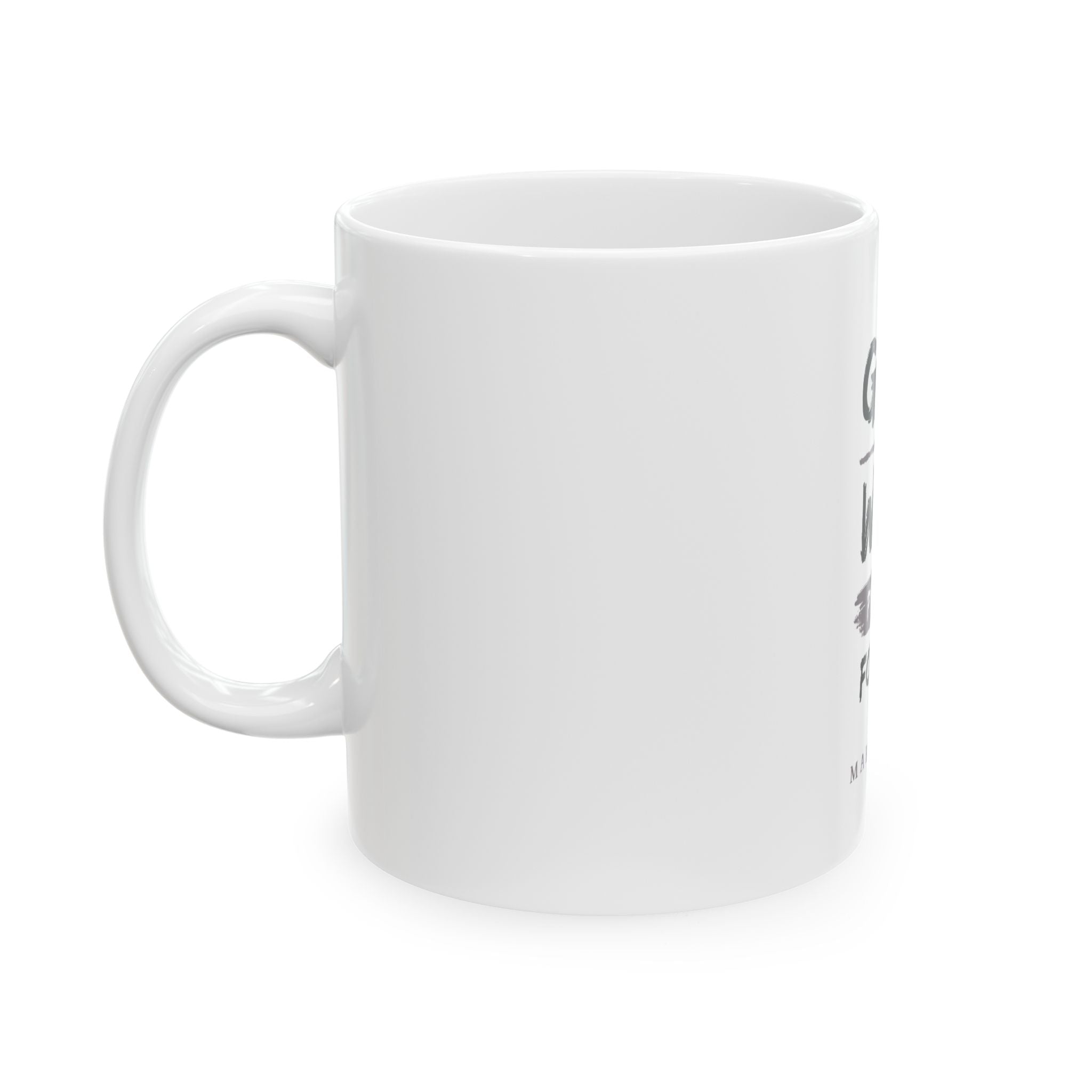 God Will Provide for Me Christian Mug – Mark 11:24 Faith Ceramic Coffee Cup (11oz & 15oz)