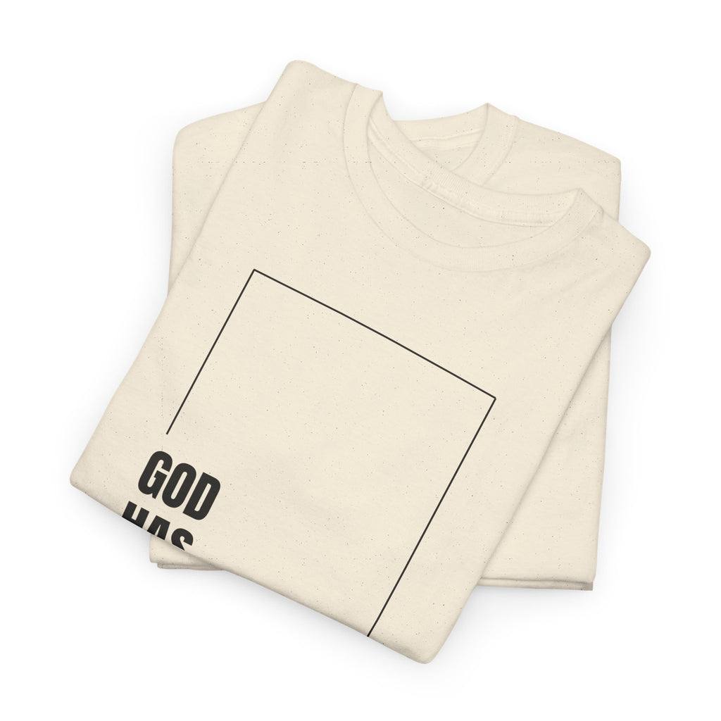 God Has Helped Me Christian T-Shirt – 2 Corinthians 6:2 Faith Tee | Unisex Heavy Cotton Shirt