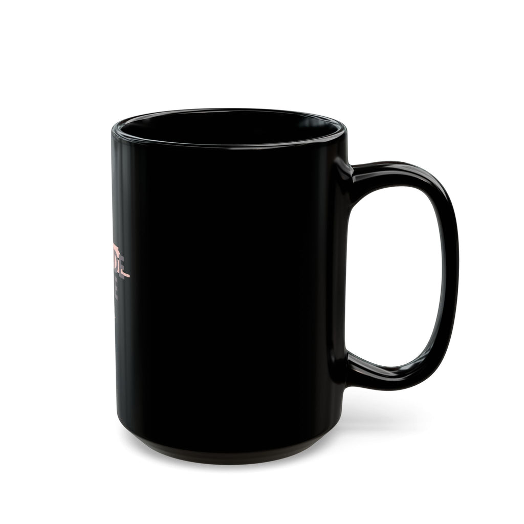 God Will Provide for Me Christian Black Ceramic Mug — Mark 11:24 Scripture Coffee Mug (11oz & 15oz)