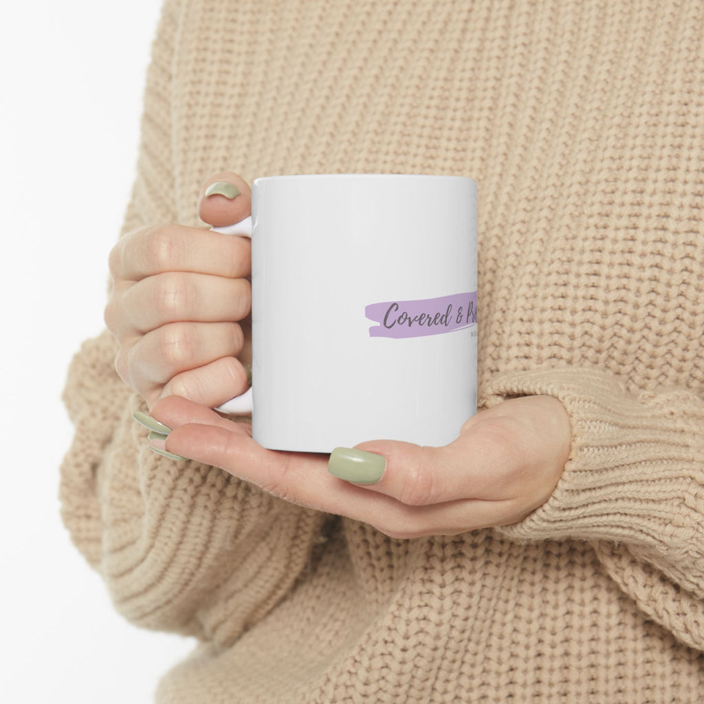 Covered & Protected Malachi 3:11 Ceramic Mug—Faith & Comfort for Everyday Moments